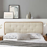 Collins Tufted Fabric and Wood Twin Headboard by Modway
