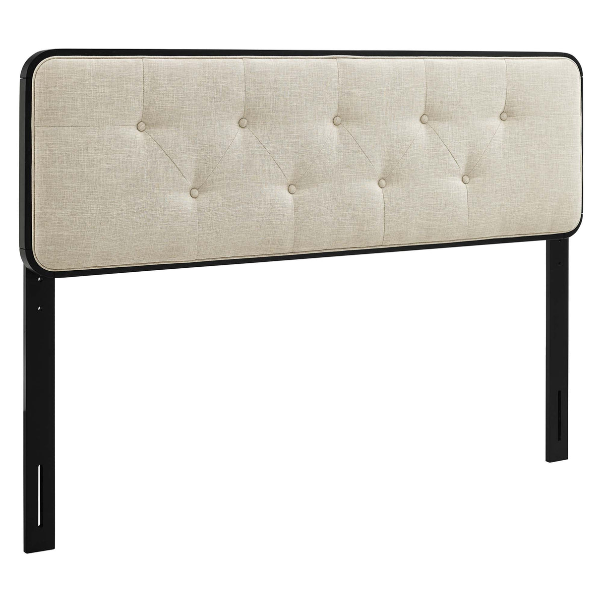 Collins Tufted Fabric and Wood Full Headboard by Modway