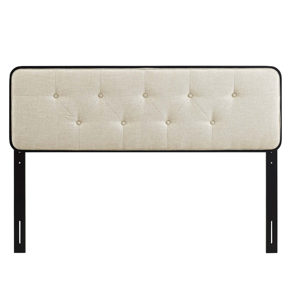 Collins Tufted Fabric and Wood Full Headboard by Modway