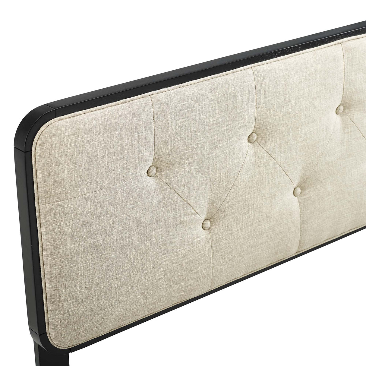 Collins Tufted Fabric and Wood Full Headboard by Modway