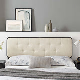 Collins Tufted Fabric and Wood Full Headboard by Modway