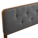 Collins Tufted Fabric and Wood Queen Headboard by Modway