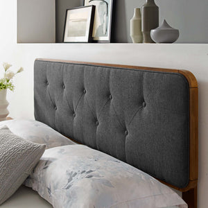 Collins Tufted Fabric and Wood Queen Headboard by Modway