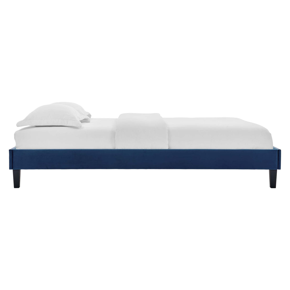 Reign Performance Velvet Full Platform Bed Frame by Modway