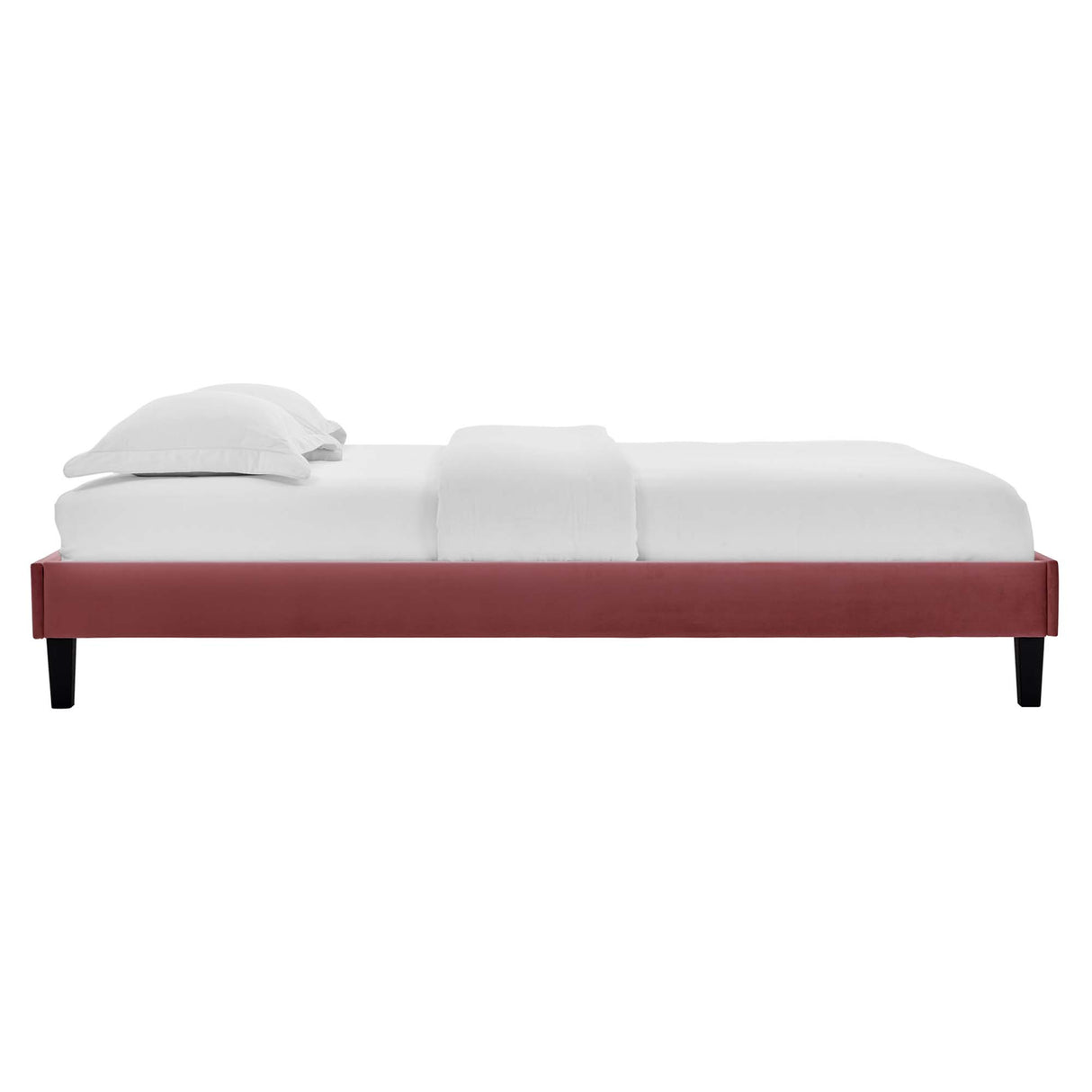 Reign Performance Velvet King Platform Bed Frame by Modway