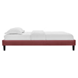 Reign Performance Velvet King Platform Bed Frame by Modway