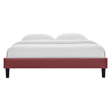 Reign Performance Velvet King Platform Bed Frame by Modway