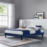Reign Performance Velvet King Platform Bed Frame by Modway