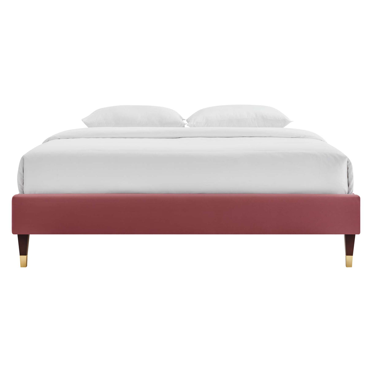 Harlow Performance Velvet Queen Platform Bed Frame by Modway