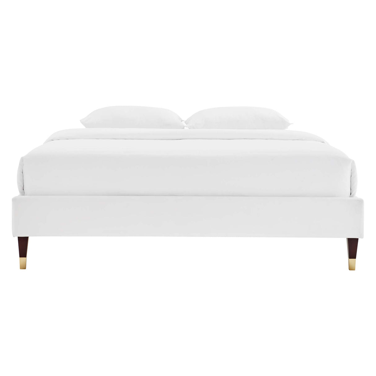 Harlow Performance Velvet Queen Platform Bed Frame by Modway