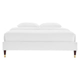Harlow Performance Velvet Queen Platform Bed Frame by Modway