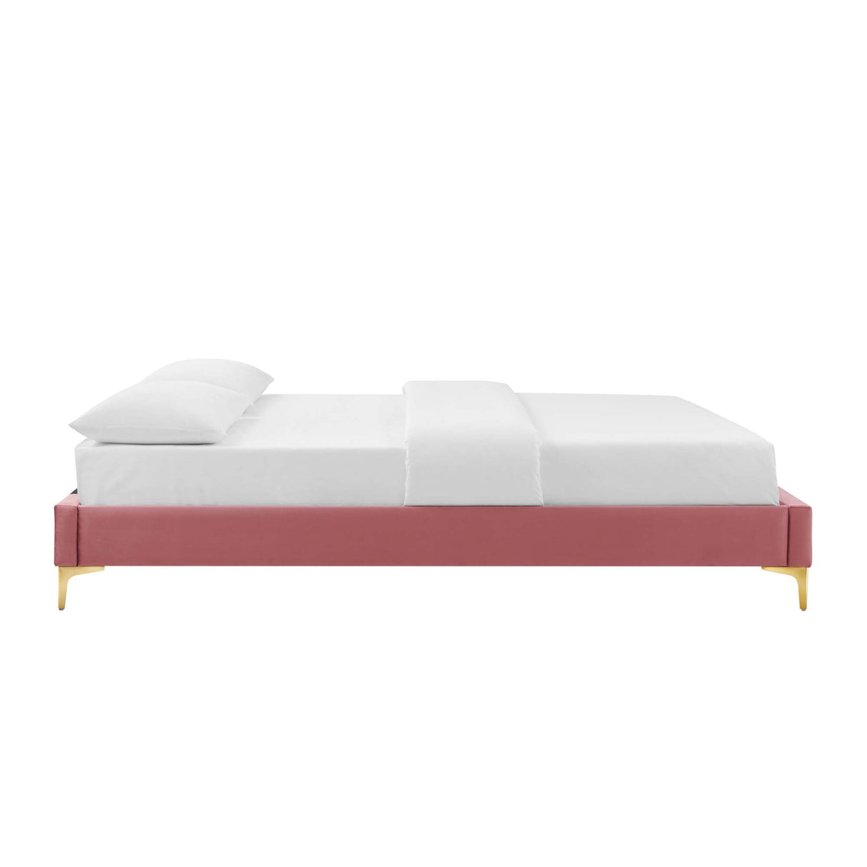 Sutton Performance Velvet Queen Bed Frame by Modway