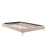 Sutton Performance Velvet Queen Bed Frame by Modway