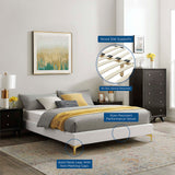Sutton Performance Velvet Queen Bed Frame by Modway