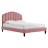 Daisy Performance Velvet Queen Platform Bed by Modway