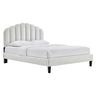 Daisy Performance Velvet Queen Platform Bed by Modway