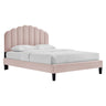 Daisy Performance Velvet Queen Platform Bed by Modway