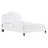 Daisy Performance Velvet Queen Platform Bed by Modway