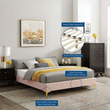 Sutton Performance Velvet Twin Bed Frame by Modway
