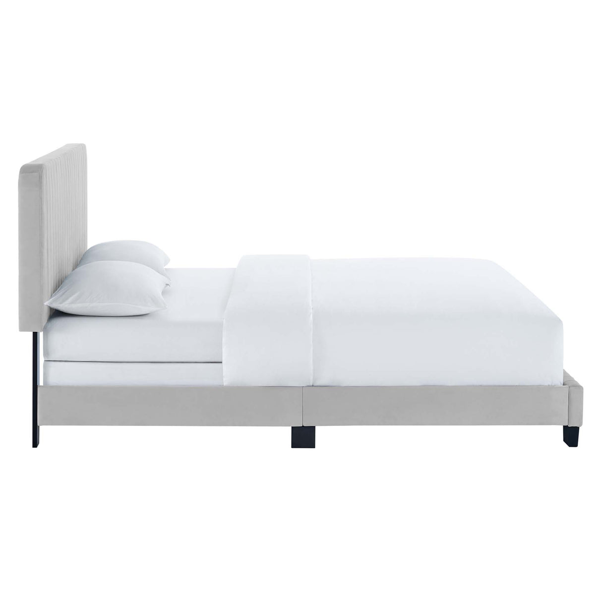 Celine Channel Tufted Performance Velvet Full Bed by Modway