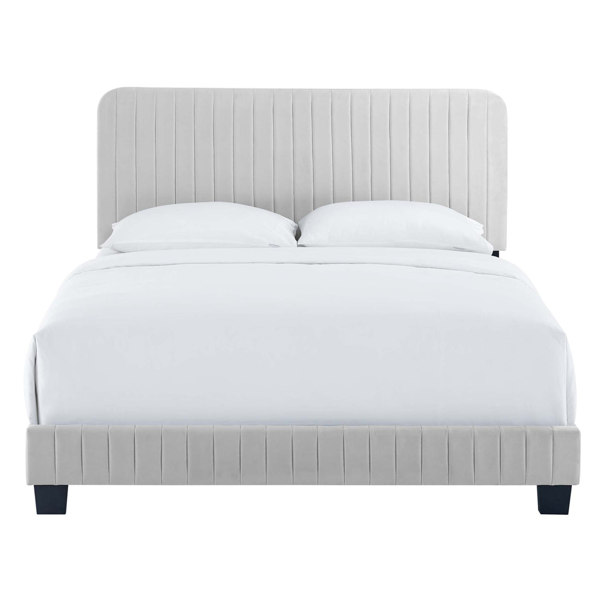Celine Channel Tufted Performance Velvet Full Bed by Modway