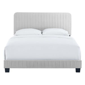 Celine Channel Tufted Performance Velvet Full Bed by Modway