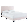 Celine Channel Tufted Performance Velvet Twin Bed by Modway