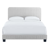 Celine Channel Tufted Performance Velvet Twin Platform Bed by Modway