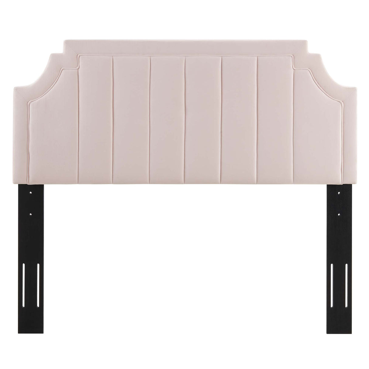 Alyona Channel Tufted Performance Velvet Twin Headboard by Modway