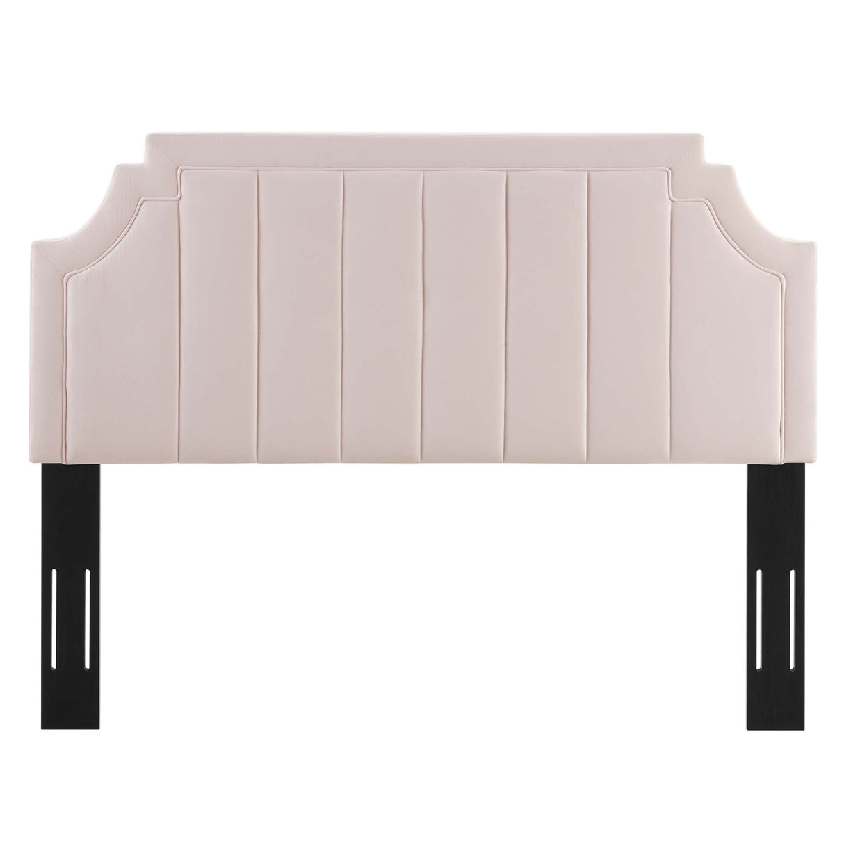 Alyona Channel Tufted Performance Velvet Twin Headboard by Modway