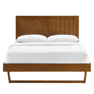 Alana Wood Queen Platform Bed With Angular Frame by Modway