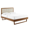Willow Wood Queen Platform Bed With Angular Frame by Modway