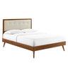 Willow Wood Queen Platform Bed With Splayed Legs by Modway