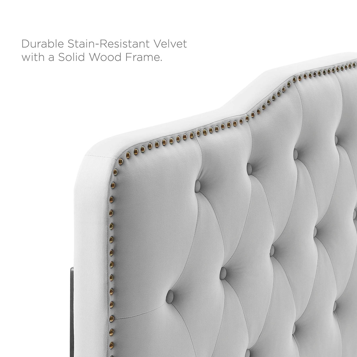 Sophia Tufted Performance Velvet Twin Headboard by Modway