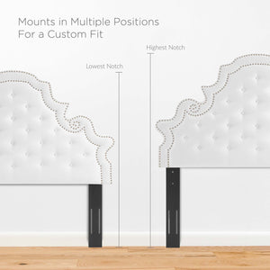 Diana Tufted Performance Velvet Twin Headboard by Modway