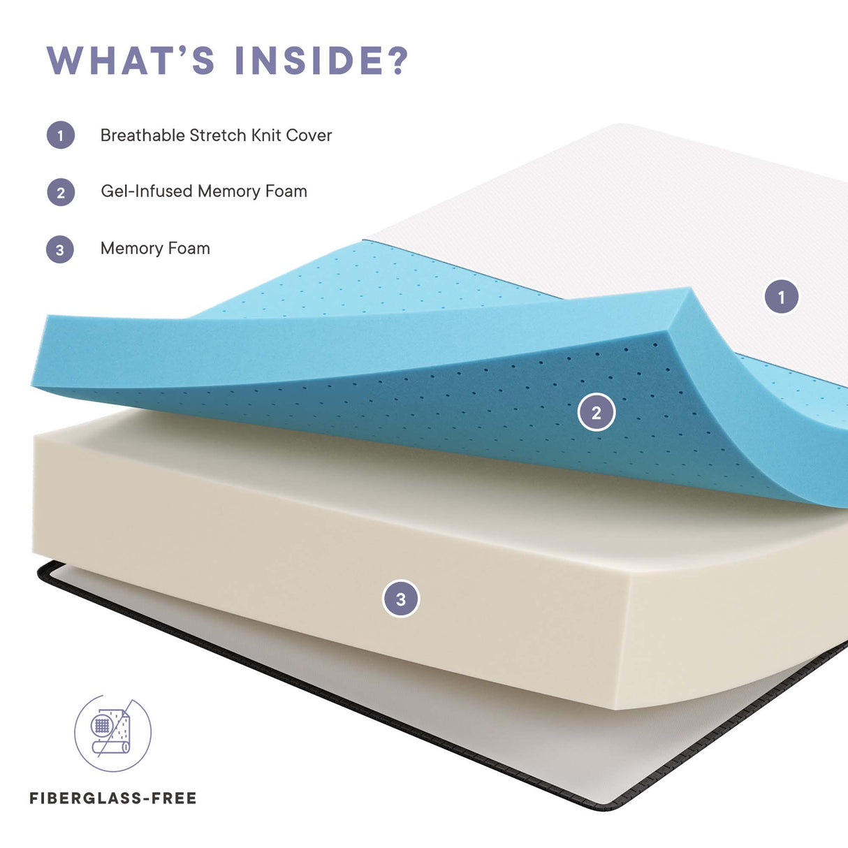 Aveline 16" Memory Foam Full Mattress by Modway
