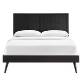 Alana Wood Full Platform Bed with Splayed Legs by Modway