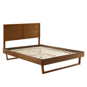 Marlee Wood Full Platform Bed With Angular Frame by Modway