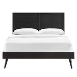 Marlee Wood Full Platform Bed With Splayed Legs by Modway