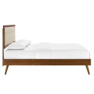 Willow Wood Full Platform Bed With Splayed Legs by Modway