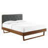 Bridgette Wood Twin Platform Bed With Angular Frame by Modway