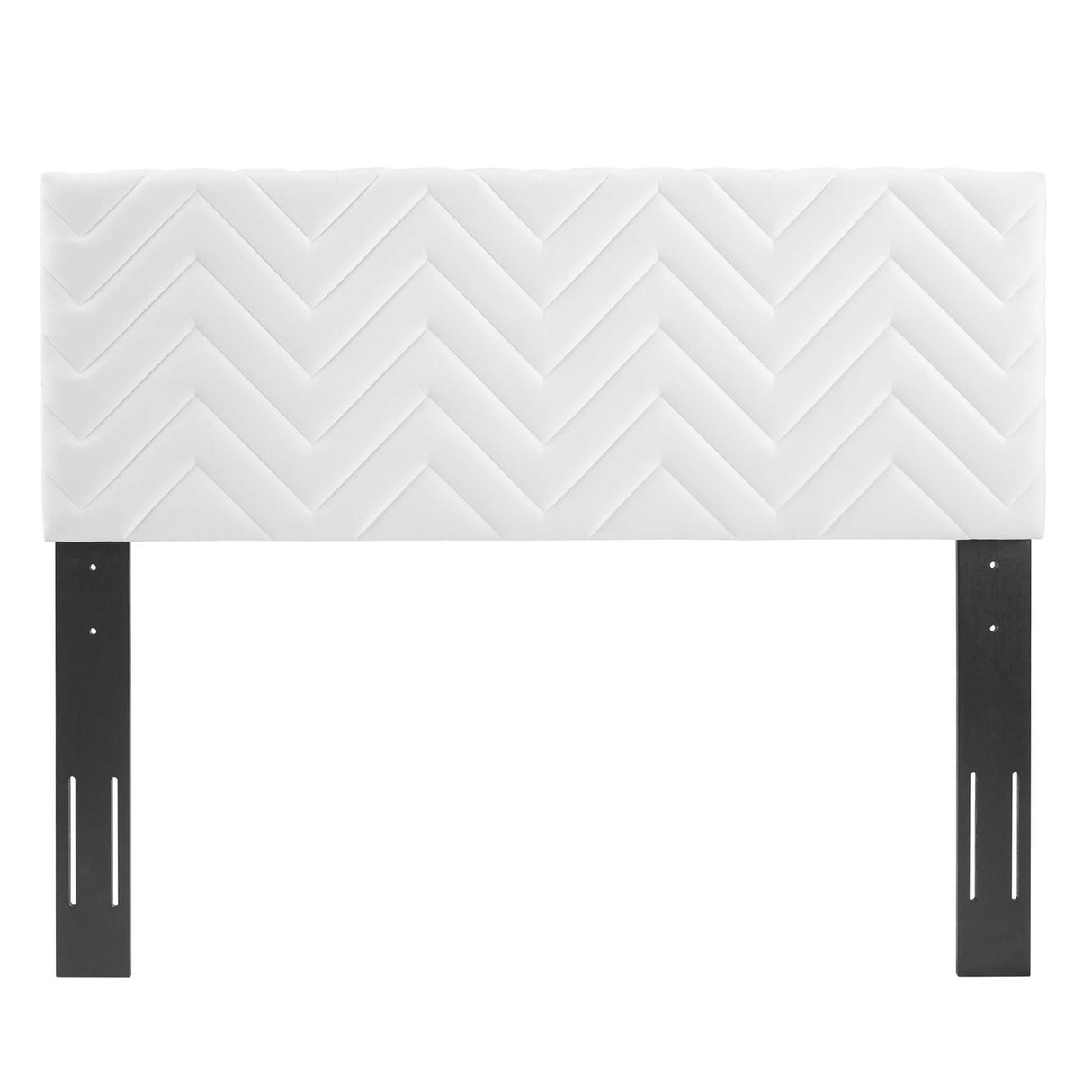 Mercy Chevron Tufted Performance Velvet Twin Headboard by Modway