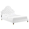 Gwyneth Tufted Performance Velvet Queen Platform Bed by Modway