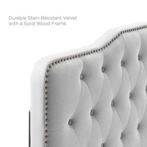 Amber Performance Velvet Twin Platform Bed by Modway