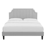 Sienna Performance Velvet Twin Platform Bed by Modway