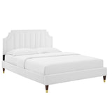 Sienna Performance Velvet Full Platform Bed by Modway