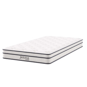 Jenna 6" Innerspring and Foam Narrow Twin Mattress by Modway