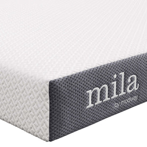 Mila 5" Narrow Twin Mattress by Modway