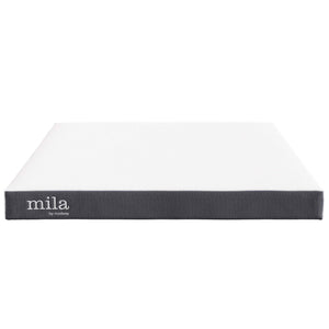 Mila 5" Queen Memory Foam Mattress by Modway