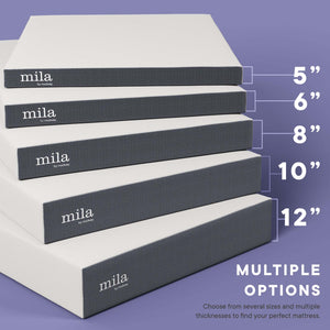 Mila 12" Twin Mattress by Modway